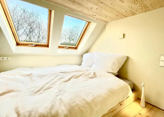 Tinyhouse Minimalus Iii Mit Whirlpool Im Gruenen Hébergement de vacances